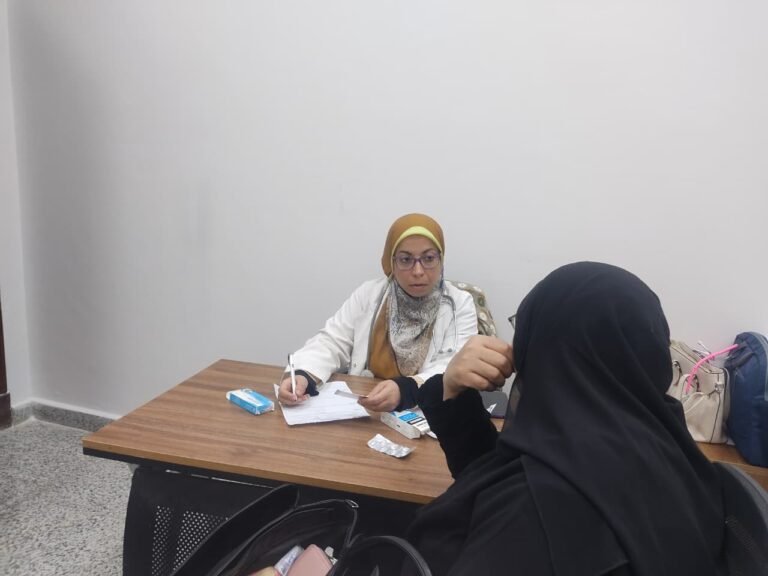 قافلة طبية للكشف عن  امراض الضغط و السكر