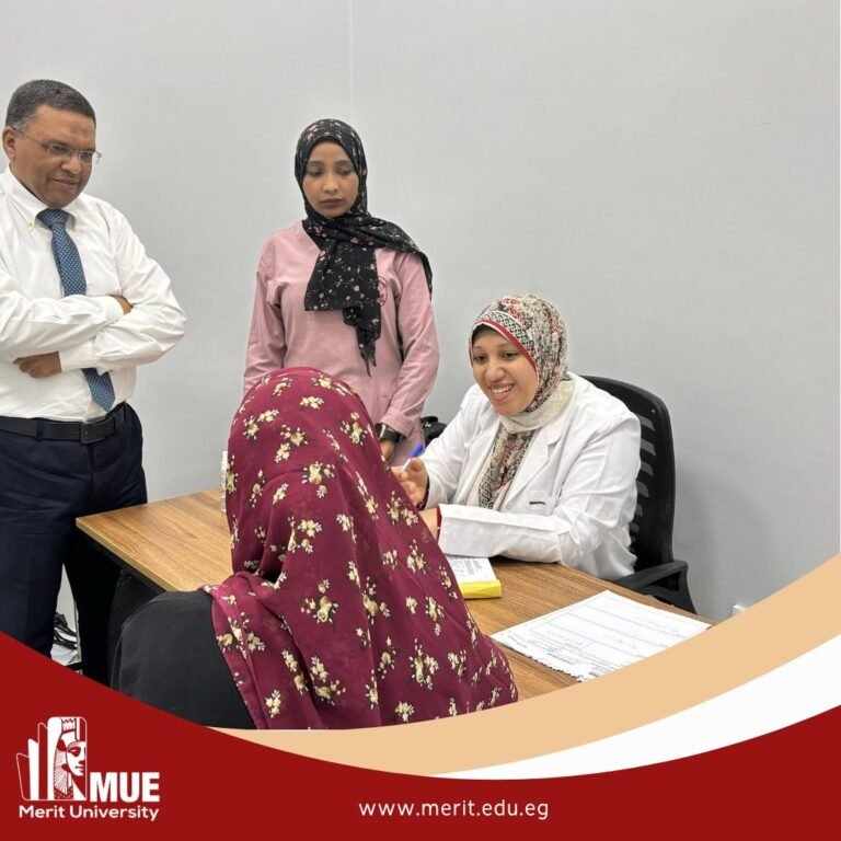 A specialized medical convoy for general surgery at the university’s outpatient clinics, in cooperation with one of the civil society organizations (NGOs) in Winet El-Gharbeya village.