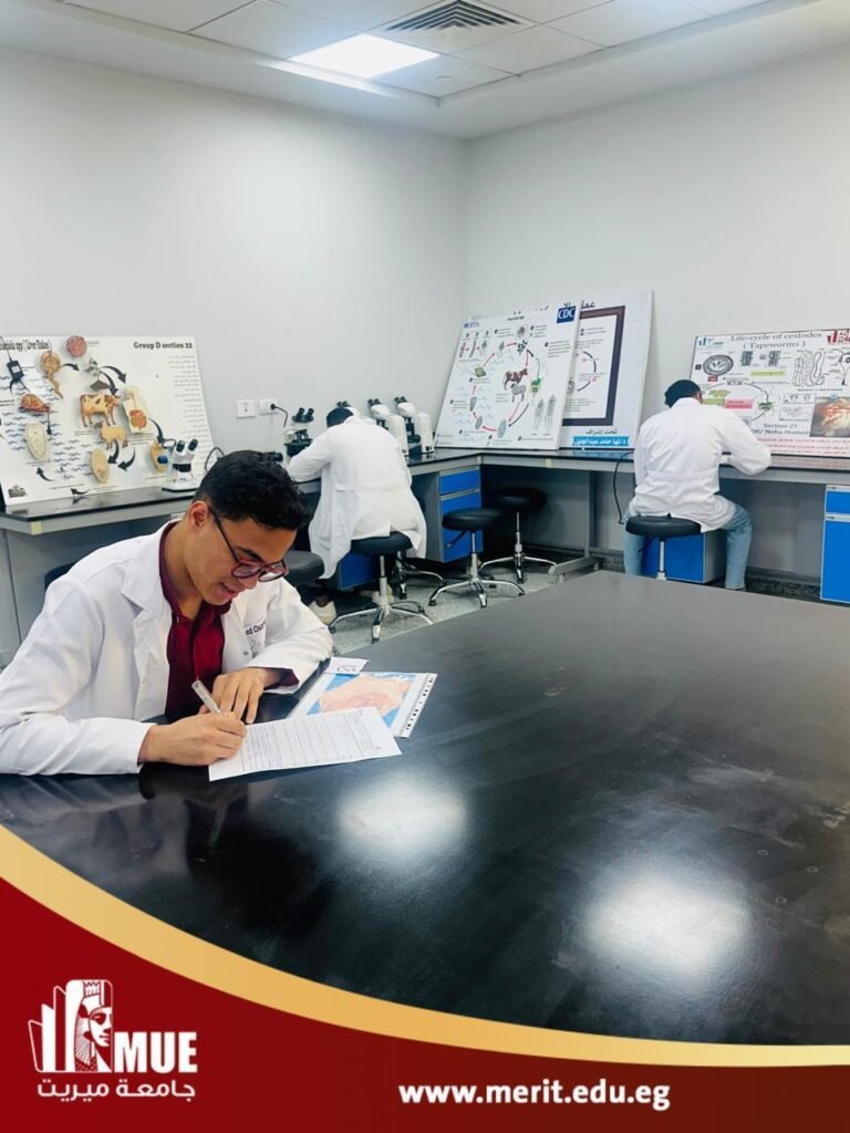 تحت رعاية عميد الكلية.. انتظام أعمال امتحان العملي (OSPE) لمقرر GIT-207 بلسان الفرقة الثانية ب طب ميريت
