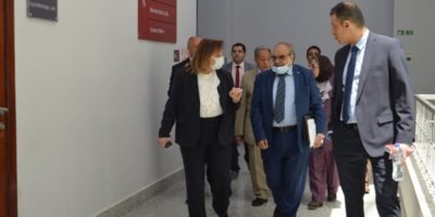 لجنة قطاع الدراسات الطبية بالمجلس الأعلى للجامعات تزور كلية الطب البشري