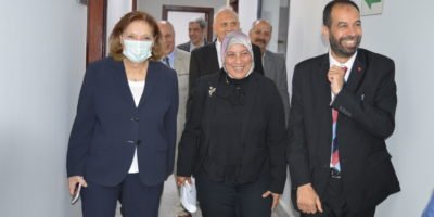 لجنة قطاع كليات العلاج الطبيعي بالمجلس الأعلى للجامعات تزور كلية العلاج الطبيعي