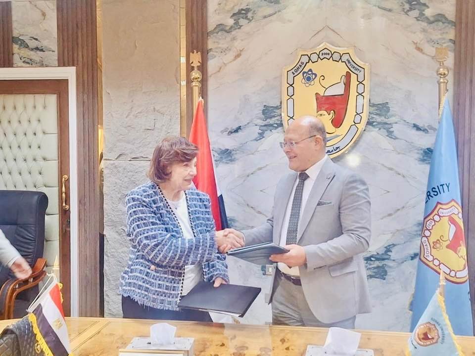 Read more about the article Cooperation Protocols Signed Between Merit and Sohag Universities